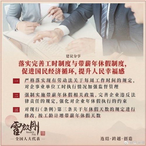 霍启刚回应建议完善带薪年假制度_霍启刚：建议增加年轻人年假天数，强制实施带薪年假政策