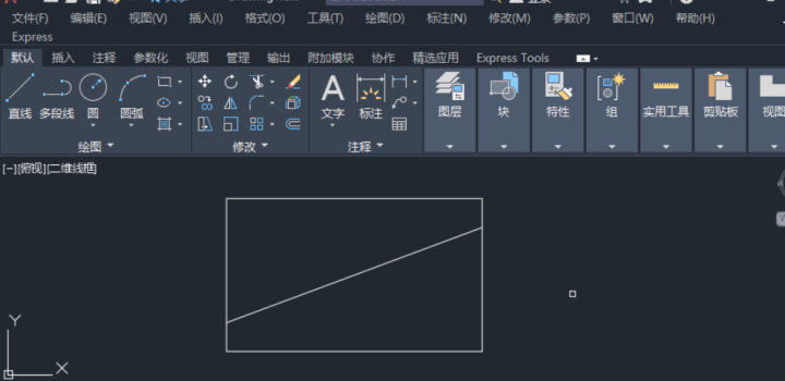 如何用CAD在矩形中画线条(cad激活)