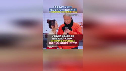 张庭直播7小时仅卖267万_不卖面膜改卖锅碗瓢盆，张庭直播带货7小时卖267万