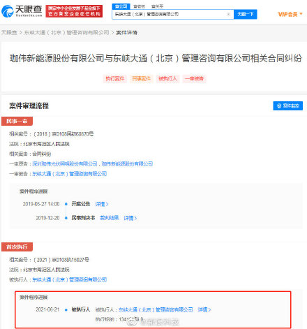 ofo现在怎么样了？ofo被强制执行1341万