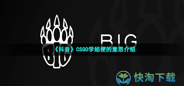 《抖音》CSGO学姐梗的意思介绍