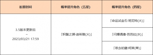 《原神》「烈阳烁金」活动祈愿开启_原神烈阳花