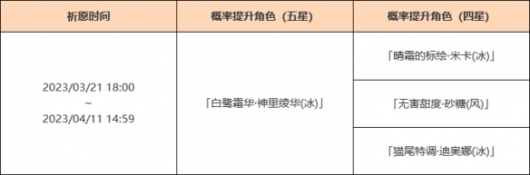 《原神》「白鹭之庭」活动祈愿开启_原神白鹭之约活动怎么做