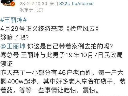 曝王丽坤老公诈骗9亿购房款_曝王丽坤老公诈骗9亿购房款 曾给贾青赵韩樱子巨额转账