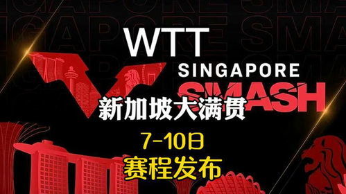 WTT美国大满贯宣传片_重磅！WTT官宣美国大满贯，总奖金150万美元！乒乓球集齐4大满贯