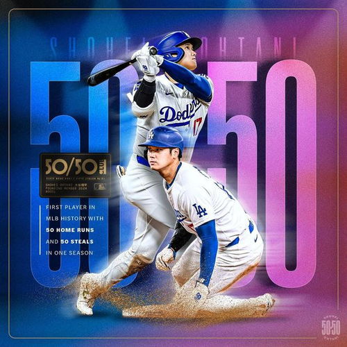 大谷翔平50轰50盗_历史首个单季50轰+50盗垒！詹姆斯大赞大谷翔平 恩比德直呼GOAT